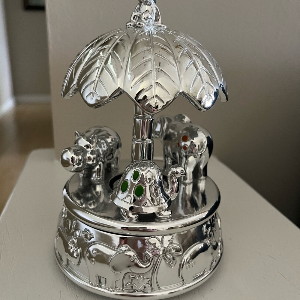 Reed & Barton Silver Carousel Base